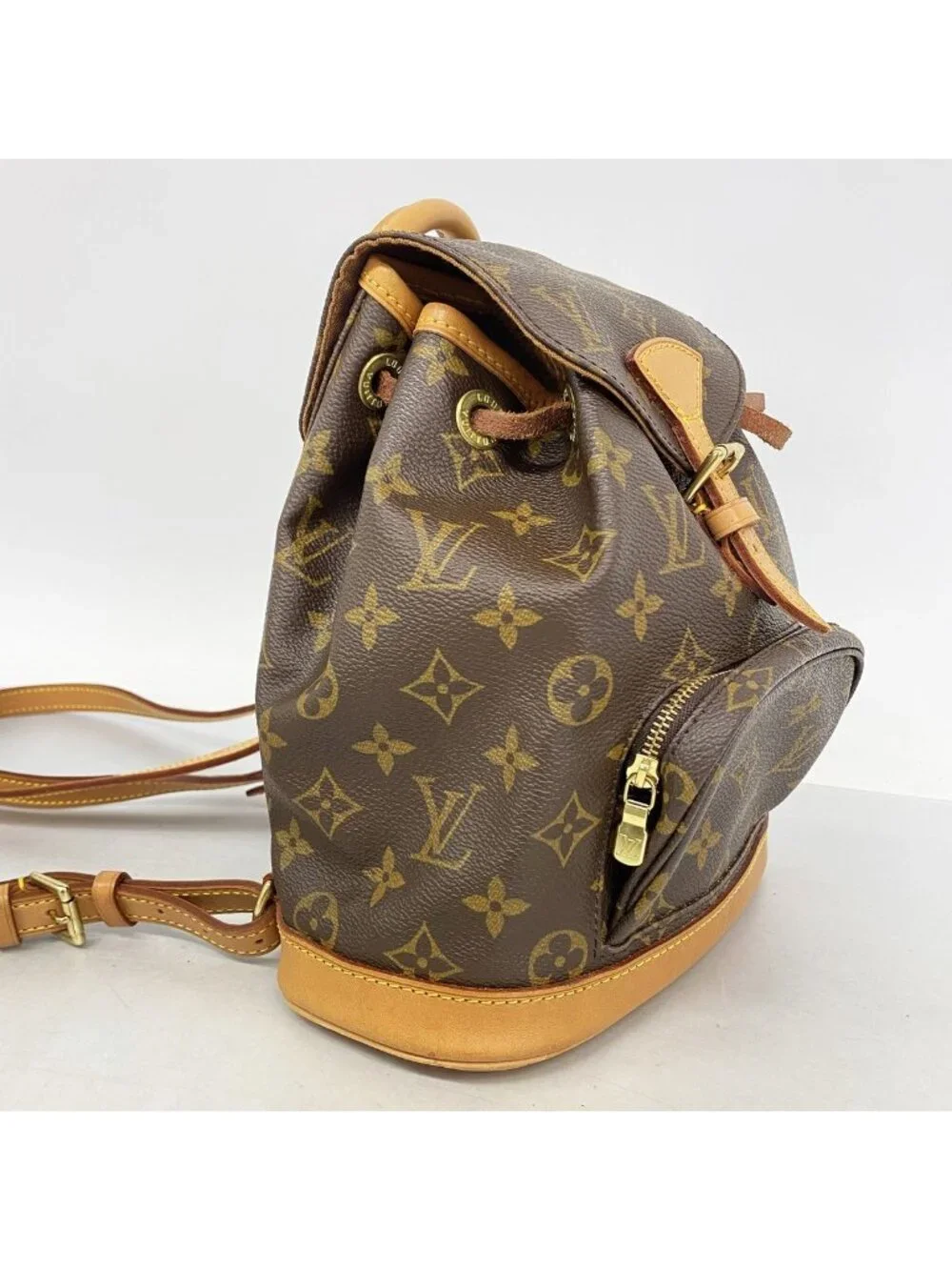 Louis Vuitton Backpack Monogram Mini Montsouris Brown